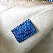 Gucci Soho Disco 21 Leather Bag Navy Blue Z2599 - 2