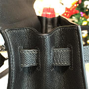 Hermès Kelly Epsom 28 Black/Silver BagsAll Z2721 - 4
