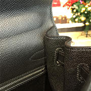 Hermès Kelly Epsom 28 Black/Silver BagsAll Z2721 - 5