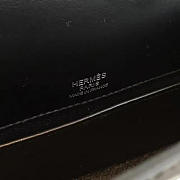 Hermès Mini Kelly Box Calf 22 Black/Silver BagsAll Z2834 - 6