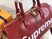 Louis Vuitton Supreme Speedy Red M40432 3012 30cm - 6