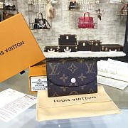 Louis Vuitton ROSALIE COIN 11 Purse Monogram Pink M41939 3238 - 1