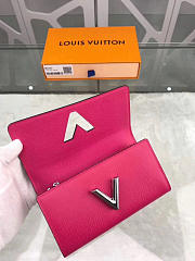Louis Vuitton Twist Long Wallet Coquelicot 3781 19cm - 6