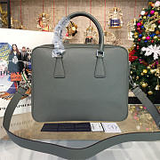 bagsAll Prada Leather Briefcase 4211 - 4