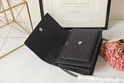 YSL Sunset Medium Black Bag 22 Grained Leather 4833 - 4