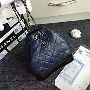 CHANEL'S GABRIELLE Small Backpack 24 Blue and Black A94485  - 2