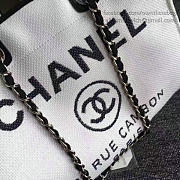 Chanel Shopping Bag White A68046 VS08728 38cm - 6