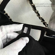 Chanel Shopping Bag White A68046 VS08728 38cm - 3