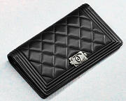 CHANEL Wallet A68722 Black 18cm - 1