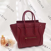 BagsAll Celine Leather Micro Luggage Z1045 26cm - 2