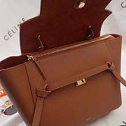 BagsAll Celine Belt Bag Orange Calfskin Z1186 27cm  - 2