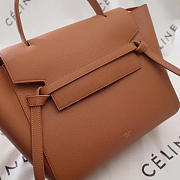 BagsAll Celine Belt Bag Orange Calfskin Z1186 27cm  - 4