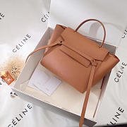 BagsAll Celine Belt Bag Orange Calfskin Z1186 27cm  - 5