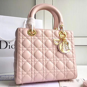 Lady Dior Medium 24 Light Pink 1570
