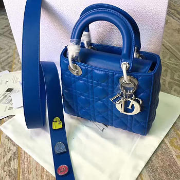 BagsAll Dior Lady 20 Blue 1704