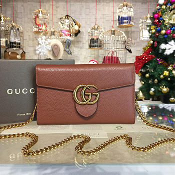 Gucci GG Marmont 20 Brown Leather 2197