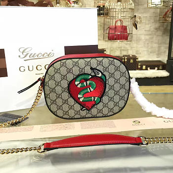 Gucci GG Ophidia Canvas 22 Supreme Mini Chain Bag 2217