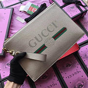 Gucci GG Leather Clutch Bag BagsAll Z09 - 5
