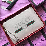 Gucci GG Leather Clutch Bag BagsAll Z09 - 2