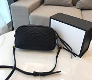 Gucci GG Marmont 24 Matelassé Black Leather 2415 - 3