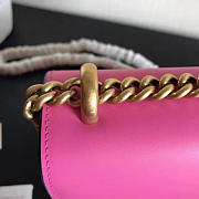 Gucci GG Marmont 19 Hot Pink Leather 2428 - 5