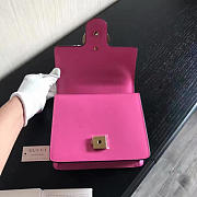 Gucci GG Marmont 19 Hot Pink Leather 2428 - 4