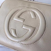 Gucci Soho Disco 21 Leather Bag Tan Z2605 - 5