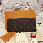 BagsAll Louis Vuitton Clemence Wallet Hot Hot Pink - 3