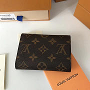 Louis Vuitton Victorine Purse 11 Monogram Rose Ballerine 3211 - 5