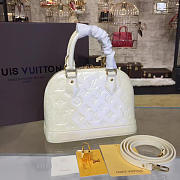 Louis Vuitton ALMA BB Monogram Vernis Leather 3536 24cm  - 4