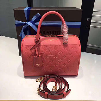 Louis Vuitton Speedy BagsAll  25 incarnadine pink 3811