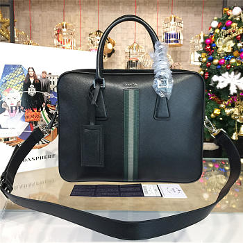 bagsAll Prada Leather Briefcase 4220