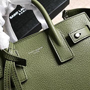 YSL Classic Sac De Jour Nano 22 Green Grained Leather BagsAll 4745 - 3