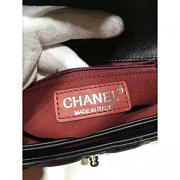 CC Quilted Calfskin Perfect Edge Bag 26.5 Silver Black VS00923 - 6