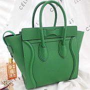 BagsAll Celine Leather Micro Luggage Z1038 26cm - 5