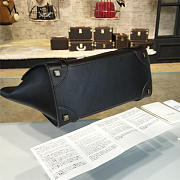 BagsAll Celine Leather Micro Luggage Black Z1074 26cm  - 2