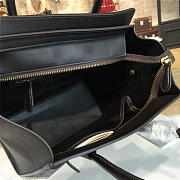 BagsAll Celine Leather Micro Luggage Black Z1074 26cm  - 6