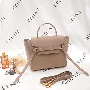 BagsAll Celine Leather Belt Bag Z1183 24cm 