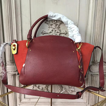 Chloé Leather Shoulder Bag Z1456 33cm