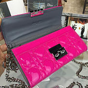 bagsAll Dior WOC Hot Pink Shiny 1686 - 4