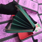 Gucci GG Leather Wallet Green BagsAll 2504 - 4