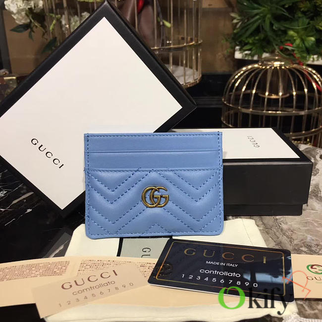 Gucci GG Leather Card Holder BagsAll 2552 - 1