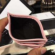 Gucci Marmont card case Nextdusty pink matelassé leather BagsAll  - 3