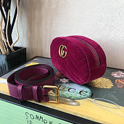 Gucci GG Marmont Pocket 18 Red Wine 2634 - 3