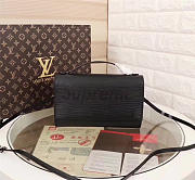 Louis Vuitton Supreme 23 Shoulder Bag Black M54539  - 1