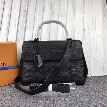 Louis Vuitton Supreme Handbag Black M41388 32cm