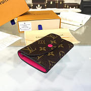 Louis Vuitton ROSALIE COIN Purse Pink Monogram 3244 - 4