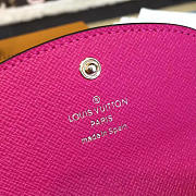 Louis Vuitton ROSALIE COIN Purse Pink Monogram 3244 - 5