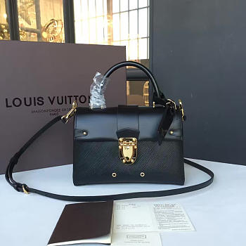 BagsAll Louis Vuitton One Handle Flap Bag Pm Noir 3293