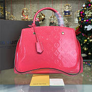 Louis Vuitton Montaigne MM Tote Pink 33.5cm  - 1